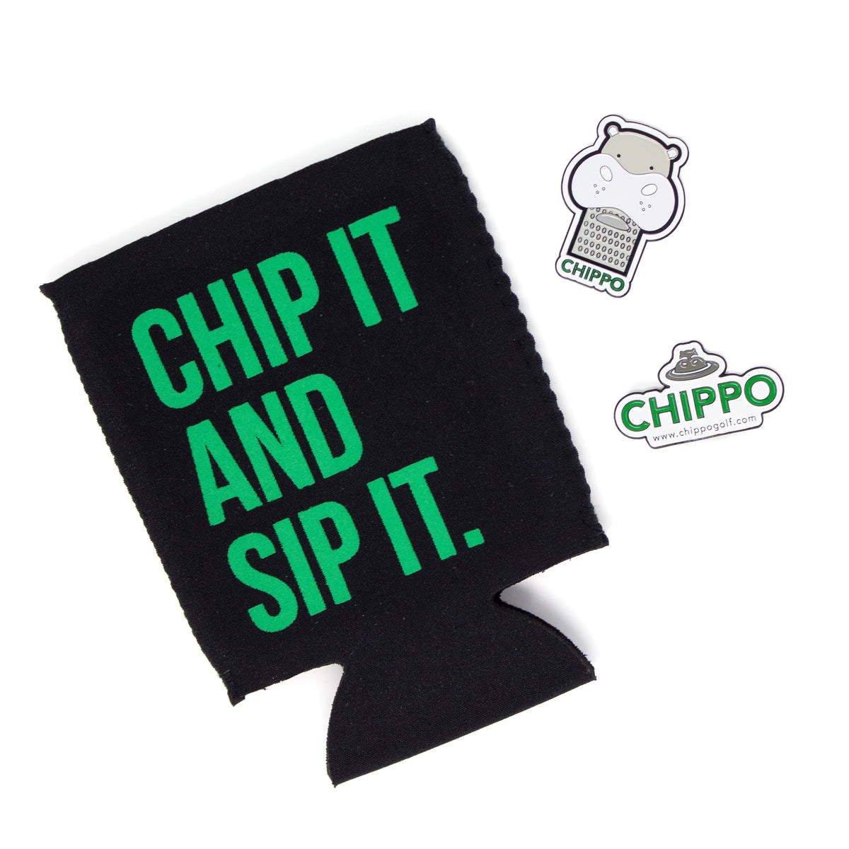 Chippo + &#39;Hank The Hippo&#39; Headcover Ball Mark Set